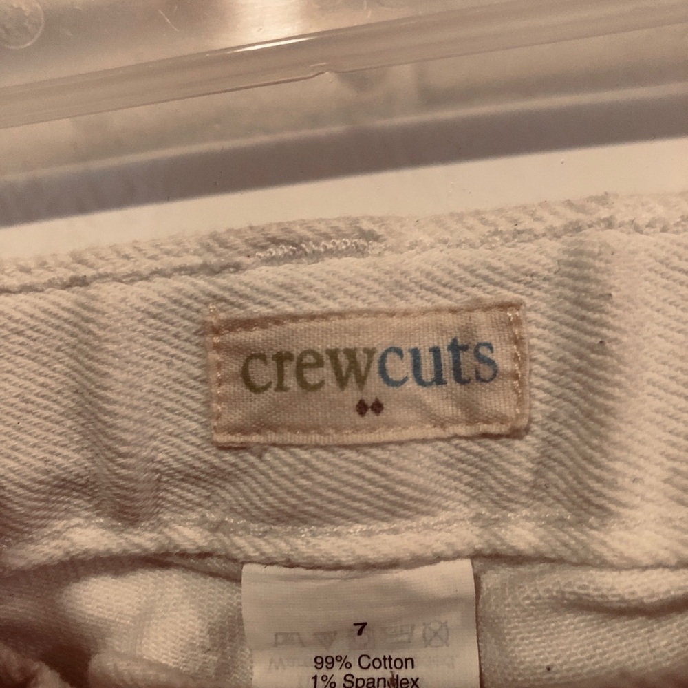 Girls white jeans